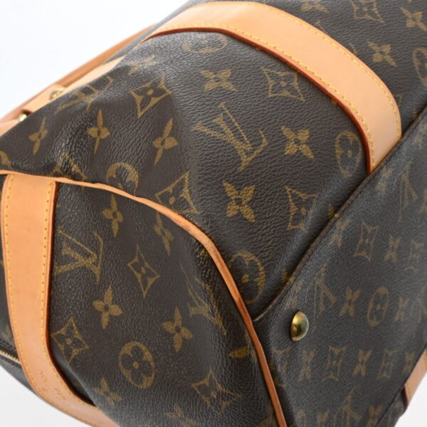 ik 00 0551197 9 Louis Vuitton Monogram Carryall Bag Brown