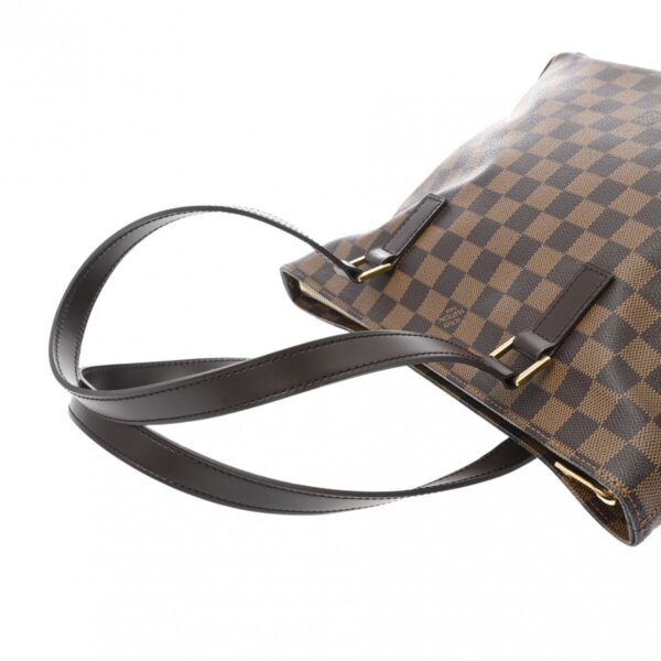 ik 00 0551876 4 Louis Vuitton Damier Cabas Piano Handbag Brown