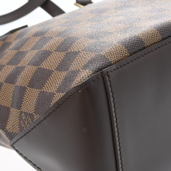 ik 00 0551876 7 Louis Vuitton Damier Cabas Piano Handbag Brown