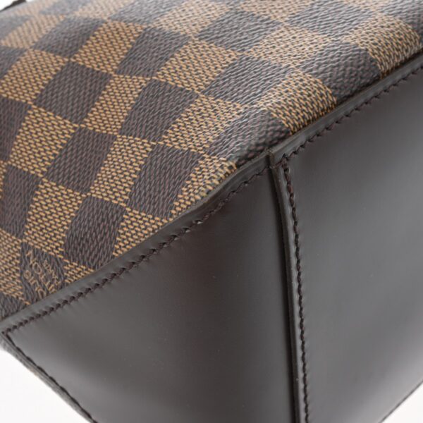 ik 00 0551876 9 Louis Vuitton Damier Cabas Piano Handbag Brown