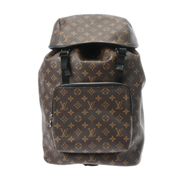 ik 00 0551891 2 Louis Vuitton Monogram Macassar Backpack Black