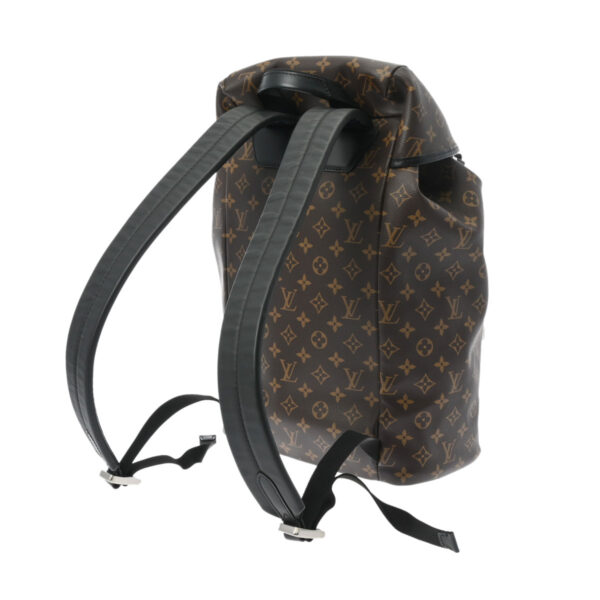 ik 00 0551891 3 Louis Vuitton Monogram Macassar Backpack Black