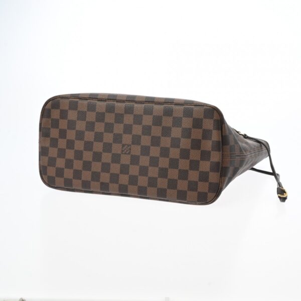 ik 00 0552180 6 Louis Vuitton Damier Neverfull MM Tote Bag Brown