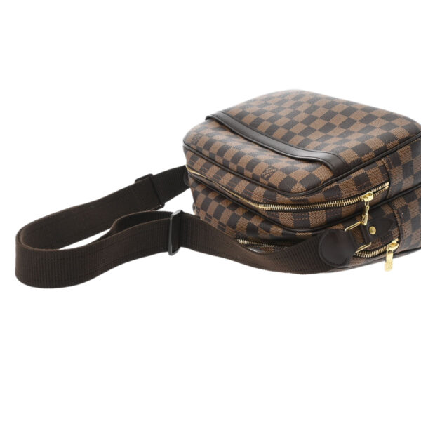 ik 00 0552184 4 Louis Vuitton Damier Reporter PM Shoulder Bag Brown