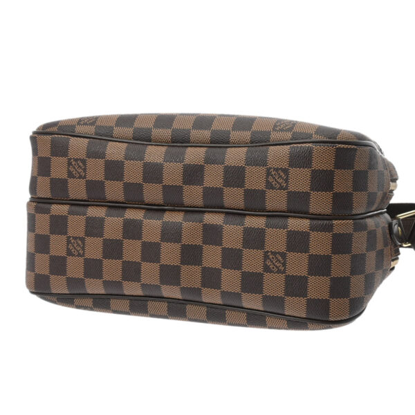 ik 00 0552184 5 Louis Vuitton Damier Reporter PM Shoulder Bag Brown