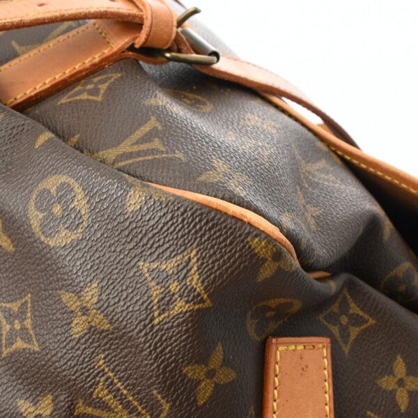 ik 00 0553626 8 Louis Vuitton Monogram Saumur 43 Shoulder Bag Brown