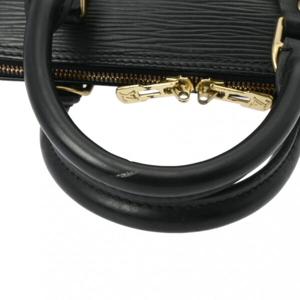 ik 00 0553665 4 Louis Vuitton Epi Alma Handbag Black