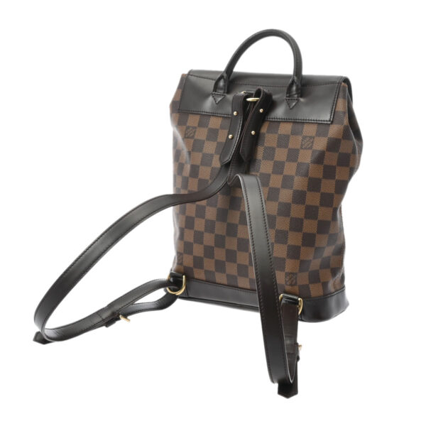 ik 00 0554815 4 Louis Vuitton Damier Soho Rucksack Daypack Brown