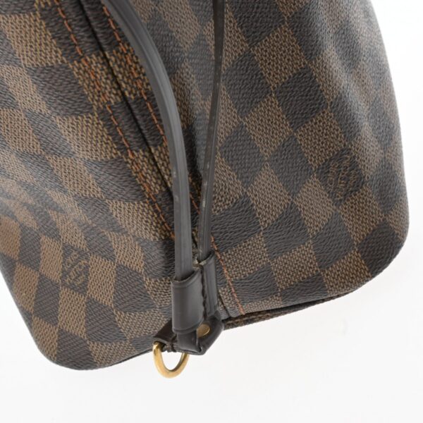 ik 00 0554818 12 Louis Vuitton Damier Neverfull MM Tote Bag Brown