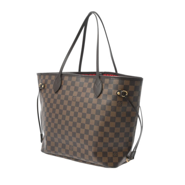 ik 00 0554818 3 Louis Vuitton Damier Neverfull MM Tote Bag Brown