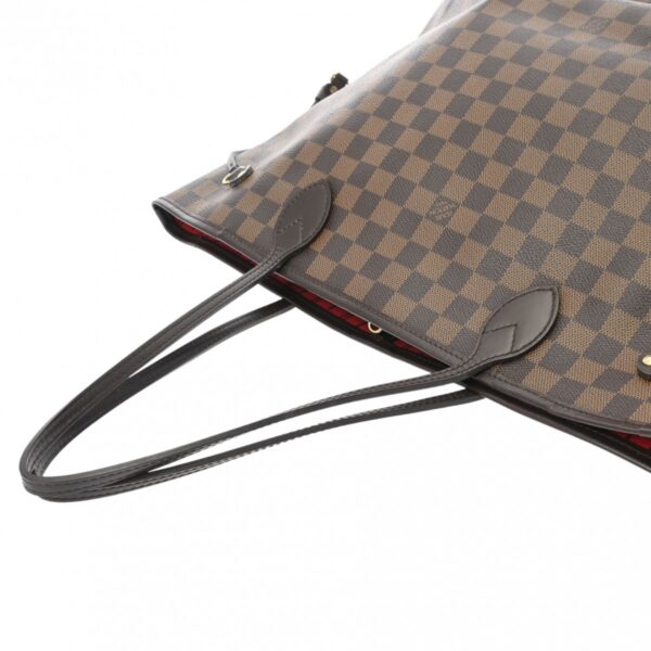 ik 00 0554818 4 Louis Vuitton Damier Neverfull MM Tote Bag Brown