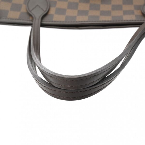 ik 00 0554818 5 Louis Vuitton Damier Neverfull MM Tote Bag Brown