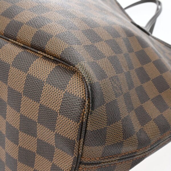 ik 00 0554818 8 Louis Vuitton Damier Neverfull MM Tote Bag Brown