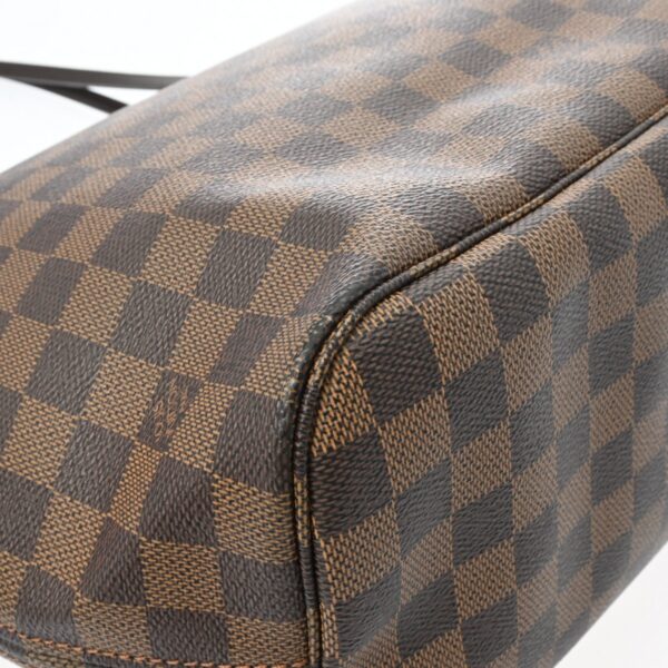 ik 00 0554818 9 Louis Vuitton Damier Neverfull MM Tote Bag Brown