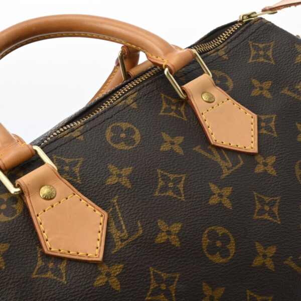 ik 00 0554921 11 Louis Vuitton Monogram Speedy 30 Handbag Brown