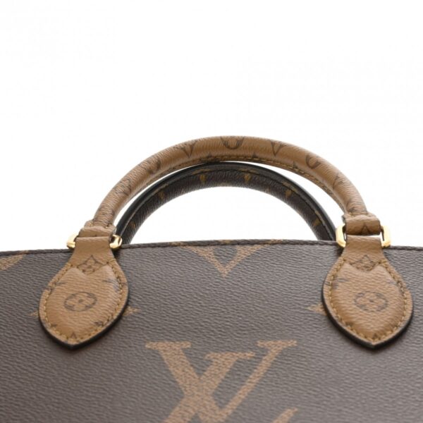 ik 00 0611903 5 Louis Vuitton Giant Reverse On the Go PM 2WAY Brown