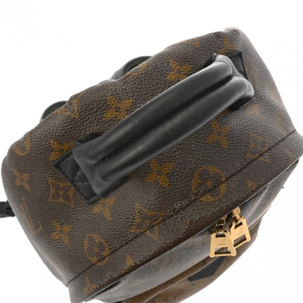 ik 00 0612271 4 Louis Vuitton Reverse Palm Springs Backpack PM Monogram Canvas Brown