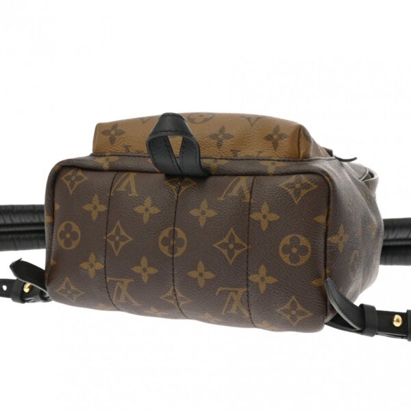 ik 00 0612271 7 Louis Vuitton Reverse Palm Springs Backpack PM Monogram Canvas Brown