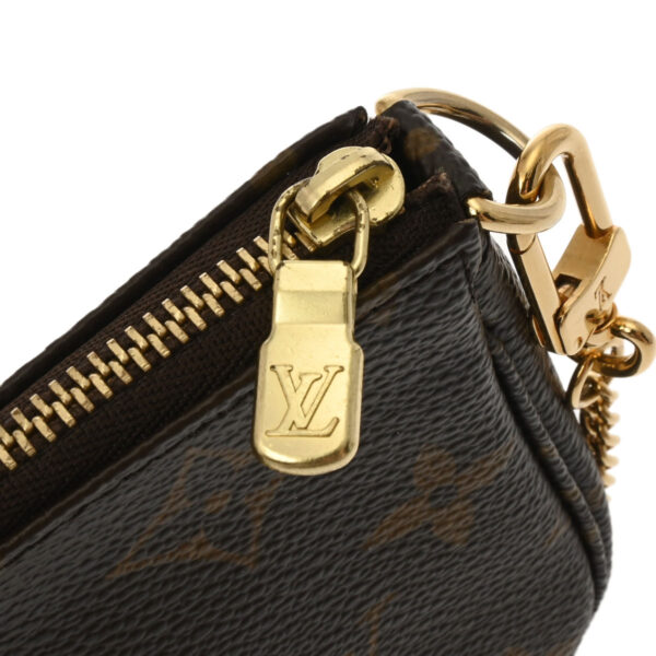 ik 00 0612908 11 Louis Vuitton Monogram Mini Pochette Accessory Brown