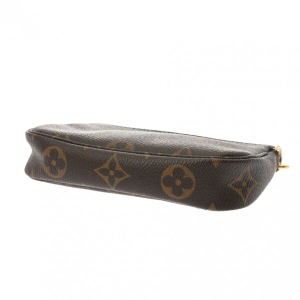 ik 00 0612908 5 Louis Vuitton Monogram Mini Pochette Accessory Brown