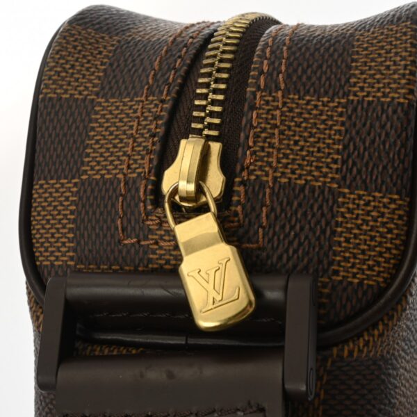 ik 00 0612920 11 Louis Vuitton Damier Olaf PM Shoulder Bag Brown