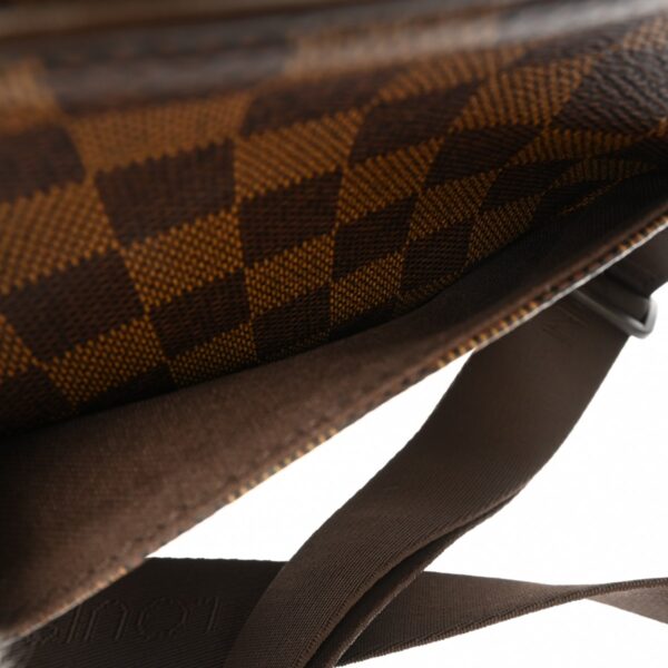 ik 00 0612920 14 Louis Vuitton Damier Olaf PM Shoulder Bag Brown