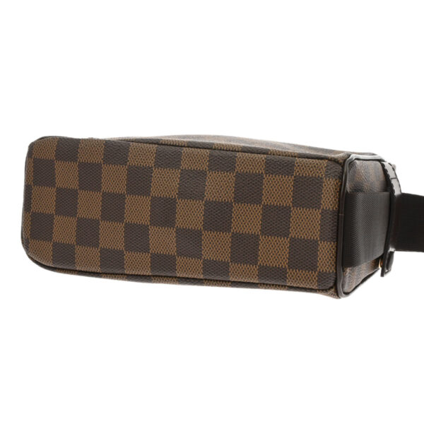 ik 00 0612920 5 Louis Vuitton Damier Olaf PM Shoulder Bag Brown