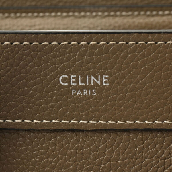 ik 00 0613094 13 Celine Luggage Nano 2Way Handbag Drummed Calf Pickpocket