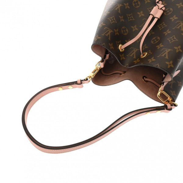 ik 00 0613110 4 Louis Vuitton Néonoé Shoulder Bag Brown Noir Black