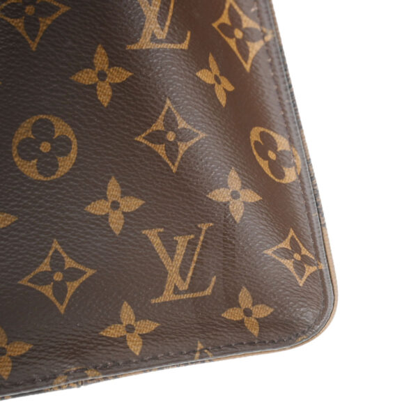 ik 00 0613784 8 Louis Vuitton Monogram Giant Reverse On the Go GM Tote Bag Brown