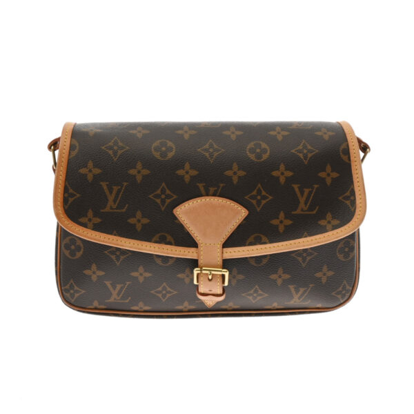 ik 00 0613796 2 Louis Vuitton Sologne Shoulder Bag Monogram Canvas Brown