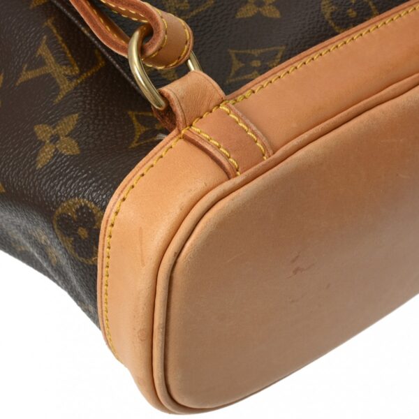 ik 00 0613802 8 Louis Vuitton Mini Monsuri Rucksack Monogram Canvas Brown