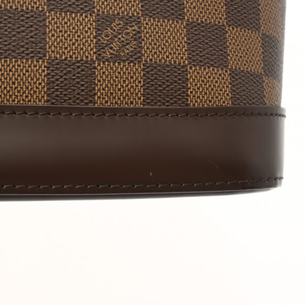 ik 00 0613807 10 Louis Vuitton Alma Handbag Damier Canvas Brown