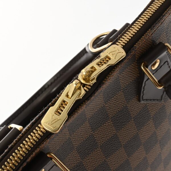 ik 00 0613807 12 Louis Vuitton Alma Handbag Damier Canvas Brown