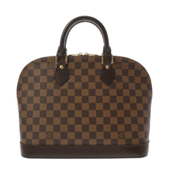 ik 00 0613807 2 Louis Vuitton Alma Handbag Damier Canvas Brown