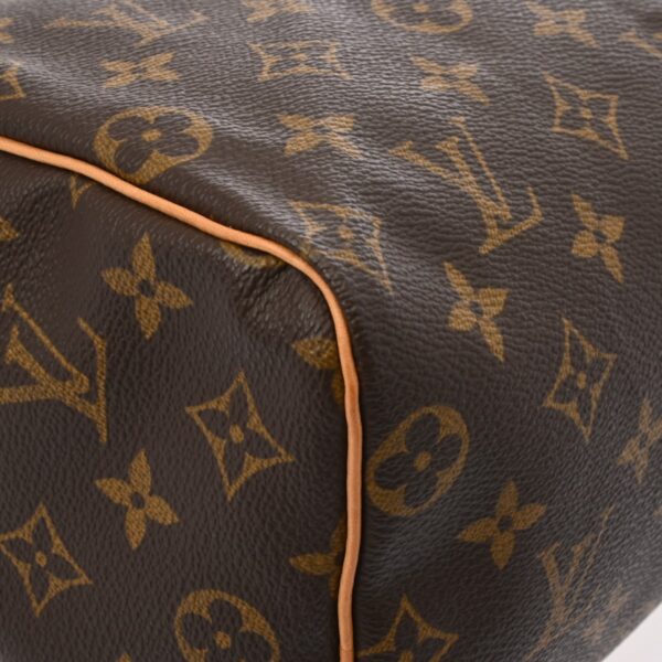 ik 00 0613811 8 Louis Vuitton Speedy 25 Handbag Monogram Canvas Brown