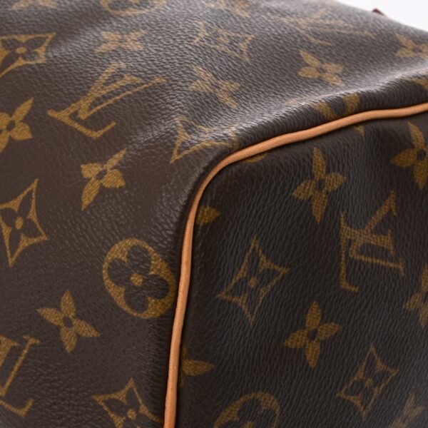 ik 00 0613811 9 Louis Vuitton Speedy 25 Handbag Monogram Canvas Brown