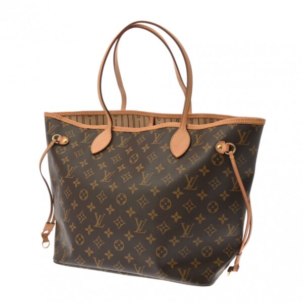 ik 00 0613813 3 Louis Vuitton Monogram Neverfull MM Tote Bag Beige