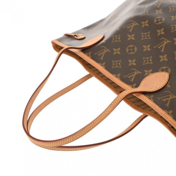 ik 00 0613813 4 Louis Vuitton Monogram Neverfull MM Tote Bag Beige