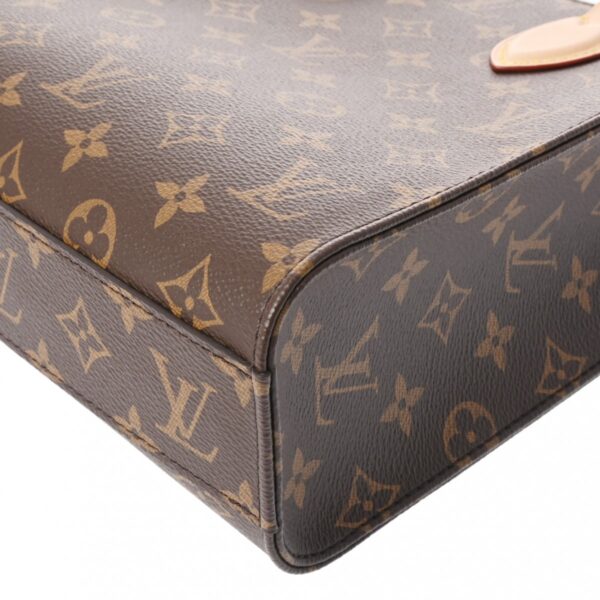 ik 00 0613820 7 Louis Vuitton Monogram Sac Plat BB 2WAY Tote Bag Brown