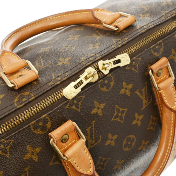 ik 00 0613905 12 Louis Vuitton Keepall 50 Bag Monogram Canvas Brown