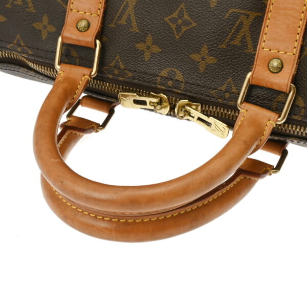 ik 00 0613905 4 Louis Vuitton Keepall 50 Bag Monogram Canvas Brown