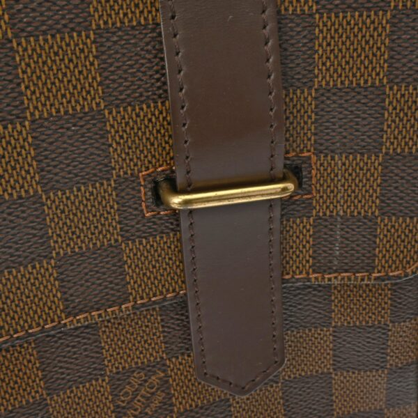 ik 00 0613907 4 Louis Vuitton Broadway Shoulder Bag Damier Canvas Brown