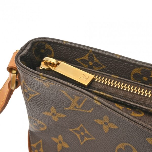 ik 00 0613925 13 Louis Vuitton Trotter Shoulder Bag Monogram Canvas Brown