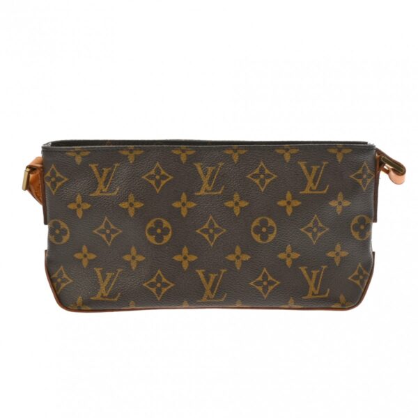 ik 00 0613925 2 Louis Vuitton Trotter Shoulder Bag Monogram Canvas Brown