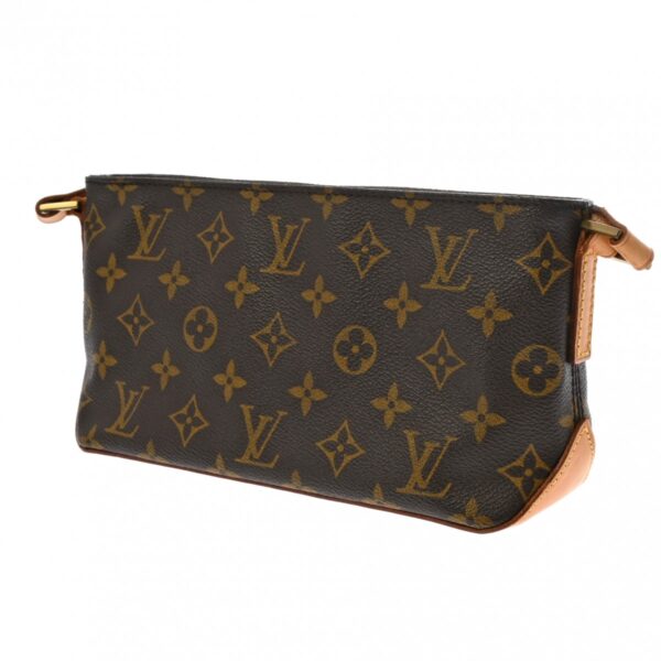 ik 00 0613925 3 Louis Vuitton Trotter Shoulder Bag Monogram Canvas Brown