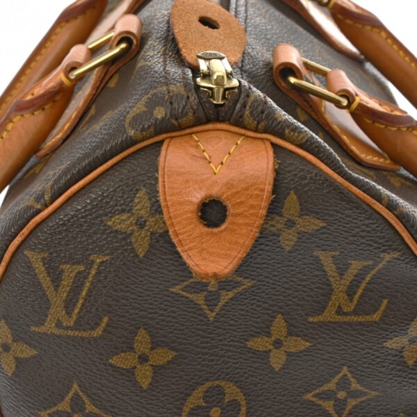 ik 00 0613938 10 Louis Vuitton Speedy 25 Handbag Monogram Canvas Brown