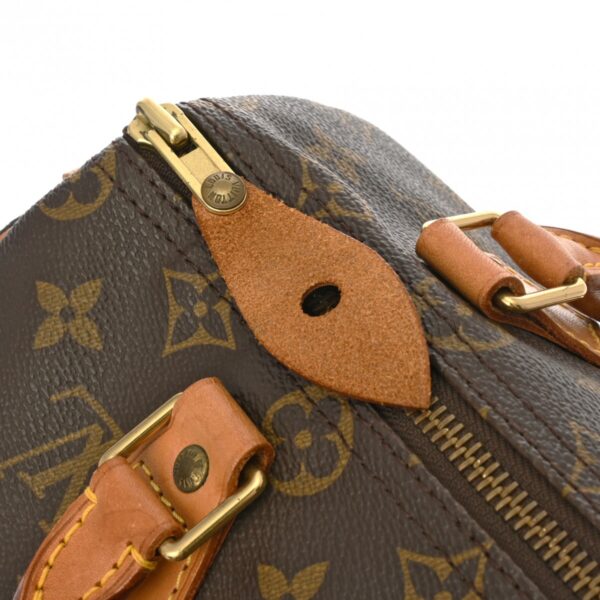 ik 00 0613938 11 Louis Vuitton Speedy 25 Handbag Monogram Canvas Brown