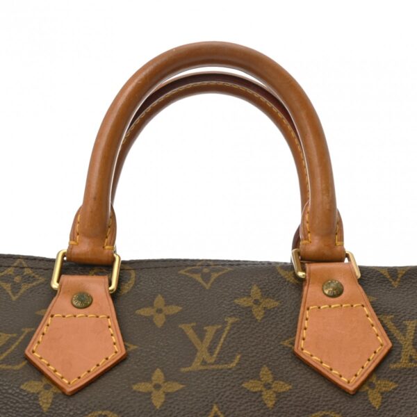 ik 00 0613938 6 Louis Vuitton Speedy 25 Handbag Monogram Canvas Brown