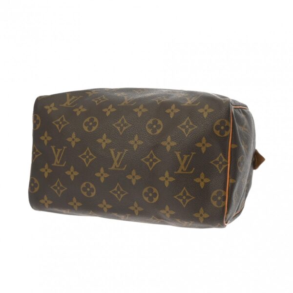 ik 00 0613938 7 Louis Vuitton Speedy 25 Handbag Monogram Canvas Brown